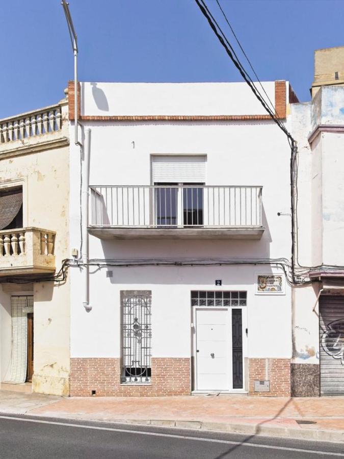 Villa Casa En La Playa Valencia El Perello Mareny Barraquetas Exterior foto